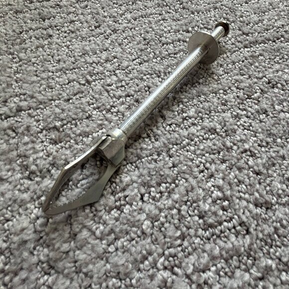 Christofle Silver Plate Mechanical Ice / Sugar Cube Tongs C.1950's - Picture 1 of 5